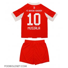 Bayern Munich Jamal Musiala #10 Hjemme Trøje Børn 2025-26 Kortærmet (+ Korte bukser)